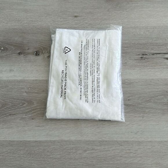 J. Crew Cotton Washed Jersey Pocket Tee White XL NWT IN PACKAGE - Picture 7 of 7